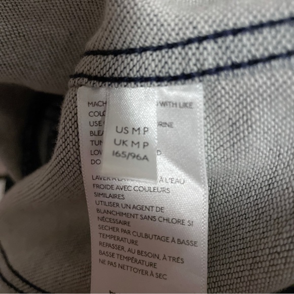 SOLD Anthropologie Pilcro & The Letterpress Cropped Denim Jean Jacket - MP - Picture 7 of 10